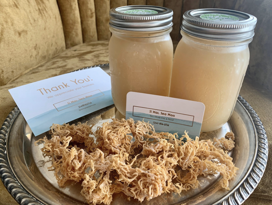 Picture of Bulk Order- 1 Dozen Organic Wildcrafted Golden Irish Sea Moss Gels || Organic Golden Irish  Sea Moss Gel || Sea Moss Gel -Organic