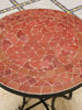 Picture of CUSTOMIZABLE Mosaic Table - Crafts Mosaic Table - Mosaic Table Art - Mid Century Mosaic Table - Handmade Coffee Table For Outdoor & Indoor | Crafted, Mid Century ,Mosaic Table | Moroccan Orange Indoor - outdoor Coffee Table
