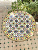 Picture of CUSTOMIZABLE Mosaic Table - Crafts Mosaic Table - Mosaic Table Art - Mid Century Mosaic Table - Handmade Coffee Table For Outdoor & Indoor | Handmade Mosaic Table For Outdoor & Indoor | Moroccan Table