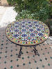 Picture of CUSTOMIZABLE Mosaic Table - Crafts Mosaic Table - Mosaic Table Art - Mid Century Mosaic Table - Handmade Coffee Table For Outdoor & Indoor | Handmade Mosaic Table For Outdoor & Indoor | Moroccan Table