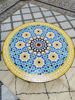 Picture of CUSTOMIZABLE Mosaic Table - Crafts Mosaic Table - Mosaic Table Art - Mid Century Mosaic Table - Handmade Coffee Table For Outdoor & Indoor | Handmade Mosaic Table For Outdoor & Indoor | Moroccan Style Artwork