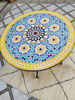 Picture of CUSTOMIZABLE Mosaic Table - Crafts Mosaic Table - Mosaic Table Art - Mid Century Mosaic Table - Handmade Coffee Table For Outdoor & Indoor | Handmade Mosaic Table For Outdoor & Indoor | Moroccan Style Artwork