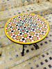 Picture of CUSTOMIZABLE Mosaic Table - Patio Coffee Table - Custom Your Table's Colors And Height | Handmade Mid Century Mosaic Coffee Table - Moroccan Artwork, Customizable