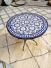 Picture of Solid Mosaic Table - Crafts Mosaic Table - Mosaic Table Art - Mid Century Mosaic Table - Outdoor Handmade Coffee Table