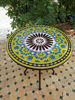 Picture of CUSTOMIZABLE Mosaic Table - Crafts Mosaic Table - Mosaic Table Art - Mid Century Mosaic Table - Handmade Coffee Table For Outdoor & Indoor | Handmade Mid Century Mosaic Coffee Table - Moroccan Artwork, Customizable
