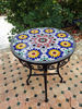 Picture of CUSTOMIZABLE Mosaic Table - Crafts Mosaic Table - Mosaic Table Art - Mid Century Mosaic Table - Handmade Coffee Table For Outdoor & Indoor | Handmade Mosaic Table For Outdoor & Indoor - Moroccan, Designed, Coffee Table