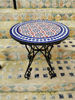 Picture of CUSTOMIZABLE Mosaic Table - Crafts Mosaic Table - Mosaic Table Art - Mid Century Mosaic Table - Handmade Coffee Table For Outdoor & Indoor | Handmade Mosaic Table For Outdoor & Indoor | Moroccan Table