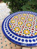 Picture of CUSTOMIZABLE Mosaic Table - Crafts Mosaic Table - Mosaic Table Art - Mid Century Mosaic Table - Handmade Coffee Table For Outdoor & Indoor | Handmade Mosaic Table For Outdoor & Indoor | Moroccan Table