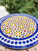 Picture of CUSTOMIZABLE Mosaic Table - Crafts Mosaic Table - Mosaic Table Art - Mid Century Mosaic Table - Handmade Coffee Table For Outdoor & Indoor | Handmade Mosaic Table For Outdoor & Indoor | Moroccan Table