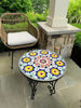 Picture of CUSTOMIZABLE Mosaic Table - Crafts Mosaic Table - Mosaic Table Art - Mid Century Mosaic Table - Handmade Coffee Table For Outdoor & Indoor | Crafted Mosaic Table For Outdoor & Indoor | Moroccan Artwork