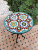 Picture of CUSTOMIZABLE Mosaic Table - Crafts Mosaic Table - Mosaic Table Art - Mid Century Mosaic Table - Handmade Coffee Table For Outdoor & Indoor | Handmade Mid Century Mosaic Coffee Table | Moroccan Table