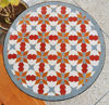 Picture of Handmade Moroccan Garden Patio Table – Mid-Century Outdoor & Indoor Decor – Colorful Farmhouse Mosaic Artwork