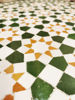 Picture of Custom Mid-Century Moroccan Mosaic Coffee Table – Handmade Indoor/Outdoor Tile Table – Zellige-Inspired Mosaic Art – Customizable