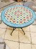 Picture of CUSTOMIZABLE Mosaic Table - Crafts Mosaic Table - Mosaic Table Art - Mid Century Mosaic Table - Handmade Coffee Table For Outdoor & Indoor | Handmade Mid Century Mosaic Coffee Table | Moroccan Tiles Crafted Coffee Table