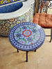 Picture of CUSTOMIZABLE Mosaic Table - Crafts Mosaic Table - Mosaic Table Art - Mid Century Mosaic Table - Handmade Coffee Table For Outdoor & Indoor | Crafted Mid Century Mosaic Coffee Table | Indoor- Outdoor Moroccan Table