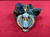 Picture of Gold Opal Winged Scarab Necklace