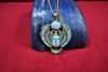 Picture of Gold Opal Winged Scarab Necklace