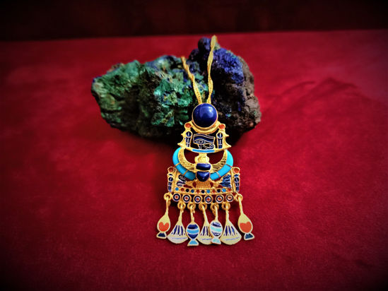 Picture of Tut Ankh Amun Gold Necklace