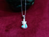 Picture of Queen Cleopatra Sterling Silver Turquoise Inlay Necklace