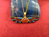 Picture of Gold Winged sun disc Necklace