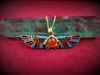 Picture of Gold Winged sun disc Necklace