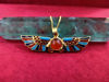 Picture of Gold Winged sun disc Necklace