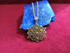 Picture of Abydos Temple Old Flower Of Life Gold Necklace