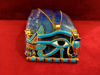 Picture of Egyptian 18K Gold Filled Sterling Silver Eye Of Ra Nekhbet Wadjet Necklace