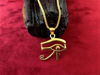 Picture of Gold Eye of Horus Necklace