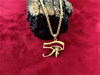 Picture of Gold Eye of Horus Necklace