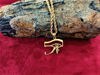 Picture of Gold Eye of Horus Necklace