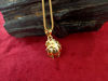 Picture of Beautiful 18K Gold Filled Sterling Silver Scarab Beetle Necklace