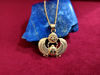 Picture of Gold Winged Scarab Necklace