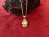Picture of Egyptian Pretty 18K Gold Filled Sterling Silver Scarab Necklace