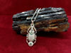 Picture of Egyptian Sterling Silver Winged Scarab Ankh  Beetle Luck Necklace
