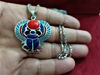 Picture of Beautiful Egyptian Sterling Silver Scarab Necklace