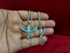 Picture of Sterling Silver Egyptian Dainty Goddess Isis Necklace