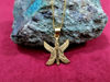 Picture of Silver Gold Filled Winged Isis Necklace