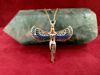 Picture of Real Gold Opal Goddess Isis Pendant Necklace