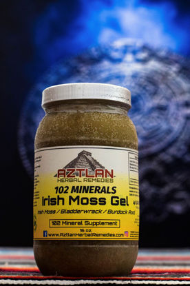 Picture of 102 Mineral Gel Irish Moss/Bladderwrack/Burdock Root 16oz