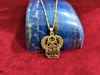 Picture of Beautiful Gold Winged Scarab Amulet Necklace