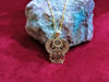 Picture of Beautiful Gold Winged Scarab Amulet Necklace