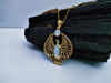 Picture of Beautiful Opal Goddess Nekhbet Necklace