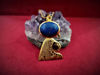 Picture of Gold Lapis Lazuli Sekhmet Necklace