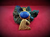 Picture of Gold Lapis Lazuli Sekhmet Necklace