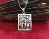 Picture of Akhenaten Family Prayers Silver Necklace