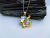 Picture of Gold Opal Queen Nefertiti Necklace