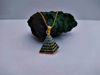 Picture of Gold Opal Egyptian Pyramid Necklace
