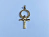 Picture of Gold Horus The Falcon Ankh Necklace