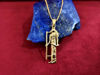 Picture of Goddess Sekhmet The healer Gold Necklace, Sekhmet Jewelry